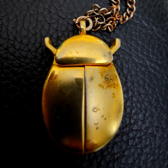 Ladybug 18k Electroplated Watch Pendant - Picture 3 of 6